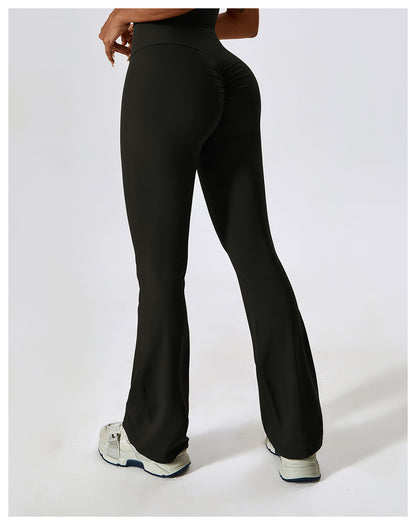 ROSE SCRUNCH BOOTCUT LEGGING