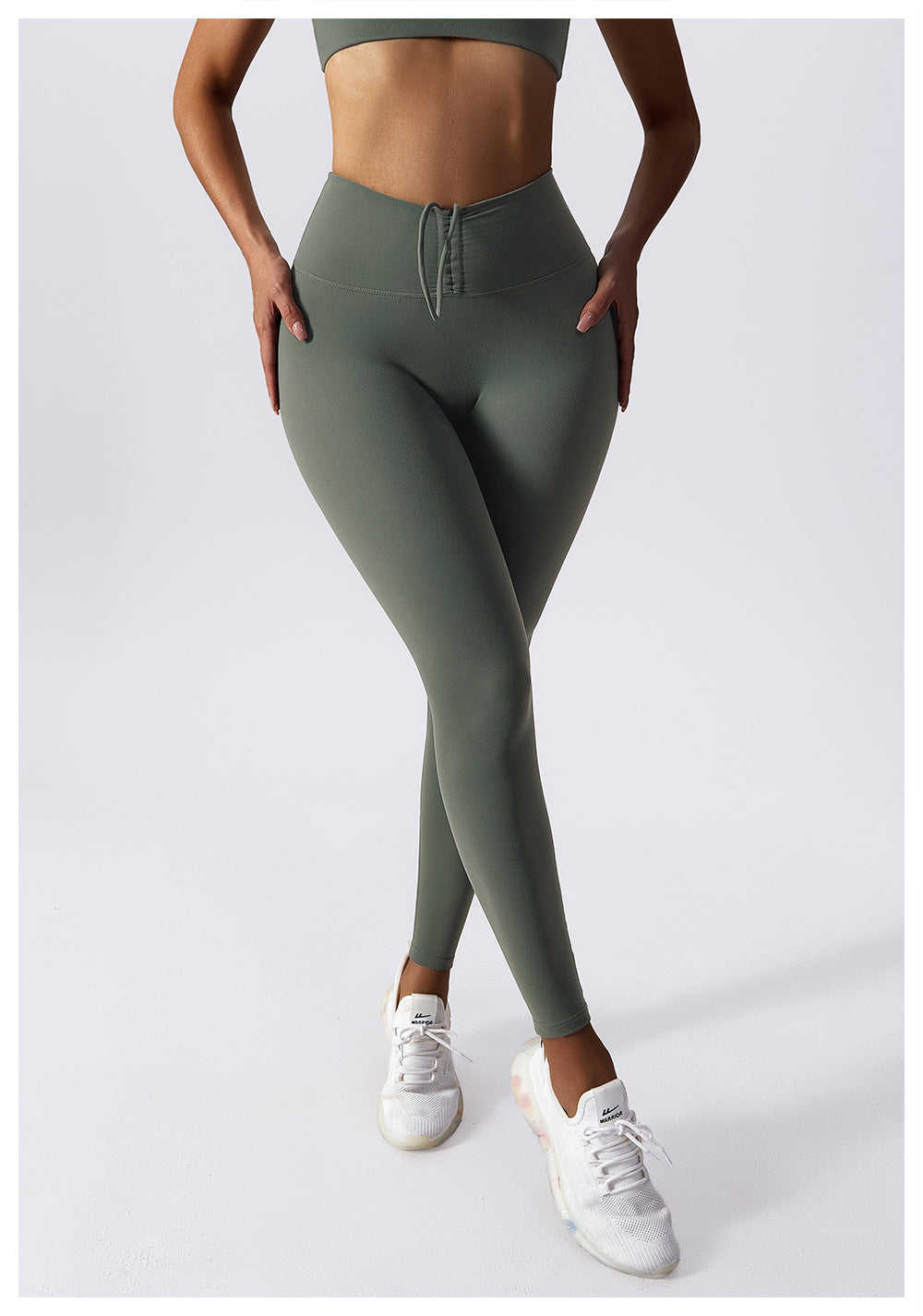 ZOE DRAWSTRING SCRUNCH LEGGING