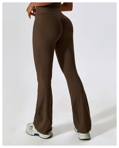 ROSE SCRUNCH BOOTCUT LEGGING