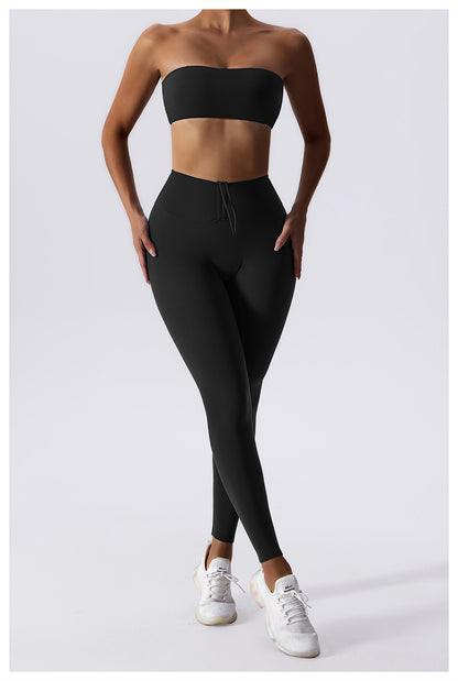 ZOE DRAWSTRING SCRUNCH LEGGING