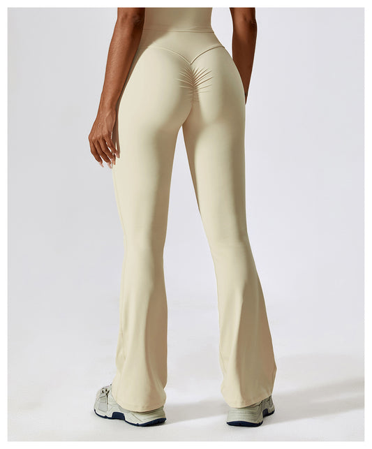 ROSE SCRUNCH BOOTCUT LEGGING