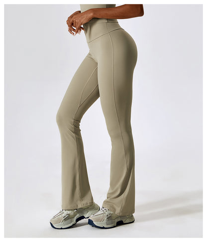 ROSE SCRUNCH BOOTCUT LEGGING