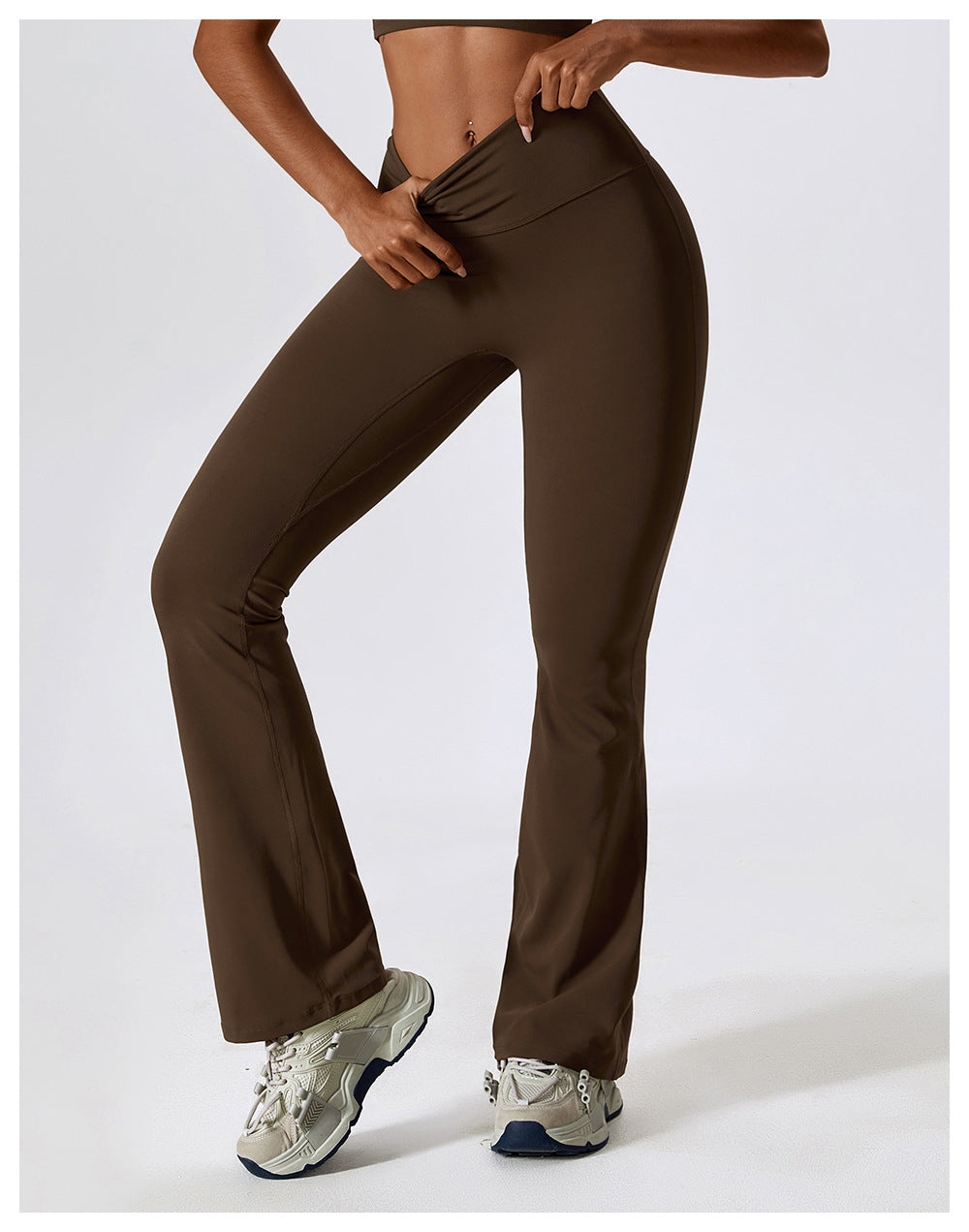 ROSE SCRUNCH BOOTCUT LEGGING